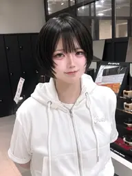 【ショートの方&カット2cm以上できる方限定✂️】髪質改善カラー+トリートメント💖ワンカラー¥5000✨