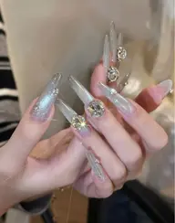 🉐【9月限定★】🉐長さだし10本+選べるベース💅🌸+パーツつけ放題 ✨¥11200