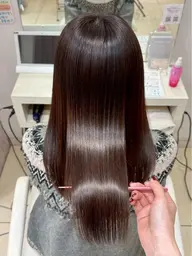 【✂️レイヤーカット✂️】髪質改善ワンカラー➕レイヤーカット(ピンクブラウン/チョコカラー/モカブラウン)