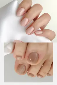 🎀【ハンド&フットちゅるんSET】韓国ちゅるんネイルで統一感UP✨