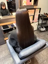 縮毛矯正+トリートメント(カット無し)