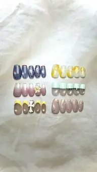 1番人気!【自店オフ込み】トレンド定額デザイン💅毎月更新😍色変え可能!