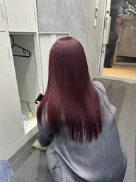 ブリーチなしダブルカラー+ヘアマスク🍒⚡️