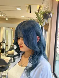 ✳︎ワンカラー➕Aujua 4steps トリートメント💙🧡