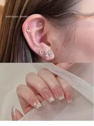 ★オフ有り〔 耳ツボジュエリー 〕+ お好きなネイルメニューset💎※オフ込み 【ネイルメニューにより価格変動します】
