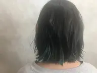 【ブリーチ+カラー】インナーカラー🍏