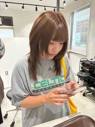 【平日19:00〜】 レディースミディアムカット🌿
