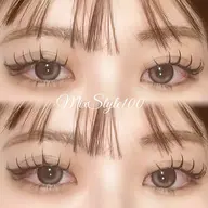 ✨6月限定✨【🩵モデル募集🩵】韓国風束感マツエク🎀コーティング付き　　フラットラッシュ100本まで付け放題💞