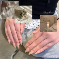 【hand】ワンカラー・グラデーション(オフなし) 🍓〜パーツ追加ok!