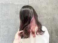 インナーカラー＋全体カラー＋トリートメント