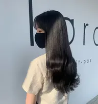 🥀地毛みたい!黒染めじゃない暗染めカラー🥀(グレー系で輝く透明感ブラックカラー)学割ご新規様限定U24