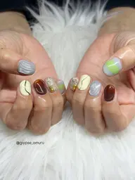 【オフ込】ショートネイル10本アート