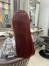 【平日、minimo限定価格】【ブリーチなし暖色系カラー🍒】+選べるAujuaTR✨