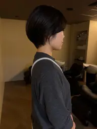 ショートカット＆透明感カラー+cotaTR