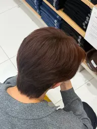 艶感暖色カラー+トリートメント