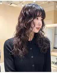 【巻きすぎない、大人の抜け感パーマ】ケアカラーor髪質改善トリートメントサービス‼️