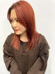ハイライト(全体)カラー+3stepトリートメント🧚🏼