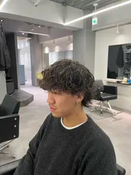 【2回目以降】メンズカット＋似合わせパーマ