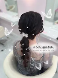 結婚式などにおすすめ💍お呼ばれヘアセット✨