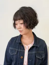 前髪だけで印象チェンジ♡カット＋前髪縮毛矯正＋TR 8400円