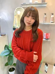 【🌸ダメージレスで透明感欲しい方に🌸】 🥣ブリーチなしダブルカラー×クイックトリートメント