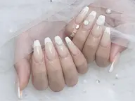 🎀チップ長さ出し🎀カラーグラデーション/フレンチ