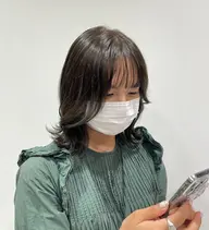 韓国風顔周りカット