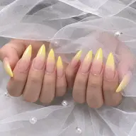 チップ10本長さだし+グラデーションネイル💅🏻