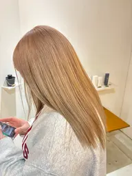 ブリーチダブルカラー➕5stepトリートメント👱🏻♀️🌟