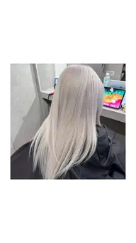 人気No1🥇ハイトーンリタッチ&オンカラー トリートメント付きでサラサラに✨