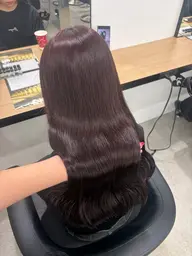 🌷ワンカラーで可愛く🌷【カット➕ワンカラー➕髪質改善Tr➕炭酸泉spa】ワンカラーでできる最大可愛い色を提案します♡