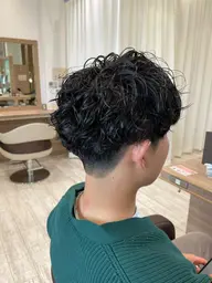 ⚡️かっこよくイメージアップ👨⚡️似合わせメンズカット➕クリームパーマ➕トリートメント🌟