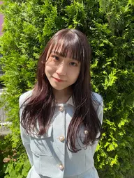 ✨前髪カット+透明感ダメージレスカラー+クイックトリートメント✨