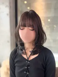 🫧似合わせカット+透明感イルミナカラー+サブリミック髪質改善トリートメント🫧