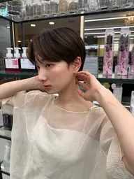 💫縮毛矯正×ショートカット💫で✨朝3分の楽ちんヘア✨📷撮影OKの方📷でショートヘアの方限定