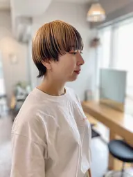 ⭐️ご新規様限定クーポン⭐️【デザインカラー】✨カット+ブリーチ使用のデザインカラー+オンカラー+トリートメント✨