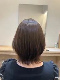 レディースカット+髪質改善カラー