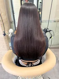 【髪質改善】美髪縮毛矯正+似合わせカット+プレミアムトリートメント¥27,500→『¥15,000』