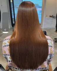 メンテナンスカット+縮毛矯正