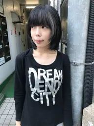 【ご新規様クーポン】≪ロング料金なし≫似合わせカット+透明感カラー+AujuaクイックTR(ダメージカット前処理TR付)