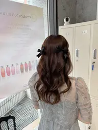 🎀 結婚式・ライブ前に♡ヘアアレンジ🎀【ハーフアップ】