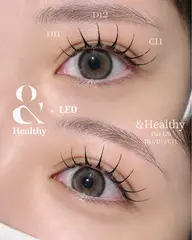 1日1名練習モデル🌟【アンドヘルシー(エクステ×パーマ)】100〜120本⚠️オフなし