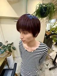 本日22時限定割引‼️💎メンズ限定💎[マッシュベースカット＋眉カット]