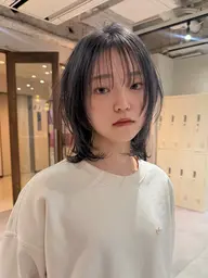 【20代女性限定】🦋デザインカット+似合わせカラー🦋トレンドのレイヤーと透明感カラーで柔らかい質感に🫧
