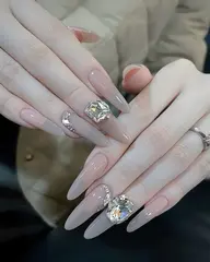 💅【自爪】持ち込み4本シンプルデザイン❤️🔥 💅🌷