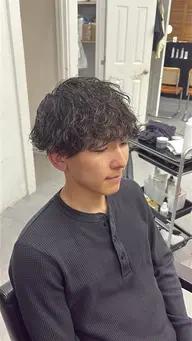 【9月限定】メンズカット+パーマ+マクストリートメント🌱