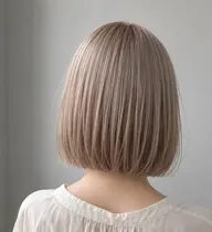 【カット+カラー+Wカラー+トリートメント】サラツヤ髪💎✨明るくしながらケアもして美髪に💖