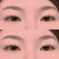 🎀LEDマツエク(フラットラッシュ)100本🎀(オフ込)/コーティング付💫 新規¥4000 再来¥4500