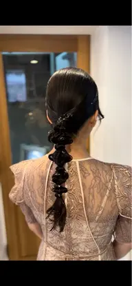 【ロングの方のみ】ヘアセット+シャンプー