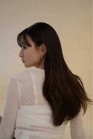 前髪カット+Cureカラー+ケラチントリートメント